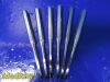 BD 6X  V. Mueller 0S4295-011,VM81-4731 Hibbs Osteotomes, Curved Blade, 9.5