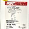 MERIT MEDICAL REF CF-5260, Flex-Neck Classic Peritoneal Dialysis Catheter, EXP 2023-06