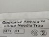 SHARP FLUIDICS Operative Armour Large Needle Trap  NT-1   Exp.2022-06   (D10) Operative Armour Large Needle Trap