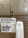 BD 303347 5ml Syringe with Blunt Plastic Cannula, Case of 400