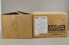 MSA Lot of 7  Tychem QC Hood 7-2135-1 Single Bib Threaded Connector w/ Suspension - 172610 Threaded Connector