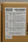 MSA Lot of 7  Tychem QC Hood 7-2135-1 Single Bib Threaded Connector w/ Suspension - 172610 Threaded Connector