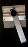 GCX HP1180A   GCX CHANNEL Mounted 12" Arm with Tilting Monitor Mount 9.25X8.5 inches Monitor Stand