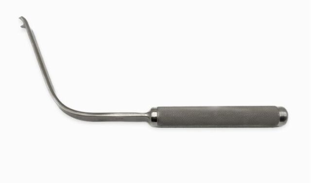 MILLENNIUM 1-3418 retractor curved with fork tip