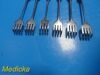 SPECTRA 6X SPARTA 46-635 Volkman Retractors; 4 Prongs; Sharp 5¾