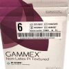 ANSELL REF 816825, GAMMEX NON-LATEX PI TEXTURED GLOVES, 50 PAIRS, EXP 2024-09