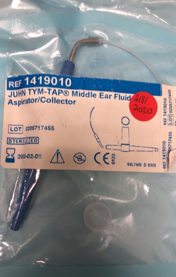 New MEDTRONIC 1419010 MIDDLE EAR FLUID ASPIRATO/COLLECTOR Disposables -  General For Sale - DOTmed Listing #4682673