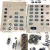 GE HEALTHCARE REF 5207000,  LOGIQ E9, lot of mix Button Cap Kit