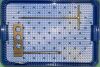 DEPUY MITEK 214562/214542 Arthroscopic Sawtooth Slotted Drill Guide with Tray