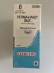 ETHICON A306H 0 Perma-Hand Silk, Bx/36 Sutures