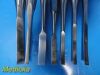 SKLAR 7X  Jarit KMedic Zimmer Assorted Curved Osteotomes (1/4