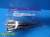 SKLAR 7X  Jarit KMedic Zimmer Assorted Curved Osteotomes (1/4