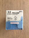 ETHICON 8697G Prolene Blue Monofilament Suture 6-0, 18in P-1 Reverse Cutting (12/Box)