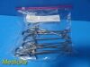 PILLING 9X  Codman Assorted Murphy Retractors; 4/6 Prongs; Blunt/Sharp