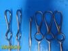 V. MUELLER 6X V. Muller Stille Assorted Murphy Retractors (Blunt/Sharp; 3/4 Prongs)
