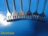 V. MUELLER 6X V. Muller Stille Assorted Murphy Retractors (Blunt/Sharp; 3/4 Prongs)