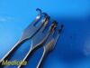 V. MUELLER 11X  Jarit Sklar Haslam Assorted  Murphy Retractors; 7½" to 11"