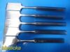 MILTEX Integra Zimmer Konig Assorted Hibbs  Osteotomes; 1¼" - 9½"; Straight~