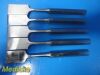 MILTEX Integra Zimmer Konig Assorted Hibbs  Osteotomes; 1¼" - 9½"; Straight~