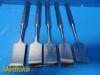 MILTEX Integra Zimmer Konig Assorted Hibbs  Osteotomes; 1¼" - 9½"; Straight~