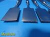 MILTEX Integra Zimmer Konig Assorted Hibbs  Osteotomes; 1¼" - 9½"; Straight~