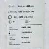 MEDTRONIC REF DXT6JR40 DXTERITY 6F DIAGNOSTIC CATHETER 100CM, JR 4.0, EXP 2025/05