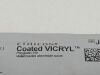 ETHICON Lot of 12 Coated Vicryl  J463  Exp.2022-12  (H33) Coated Vicryl