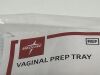 MEDLINE Vaginal Prep Tray  DYND70670 Exp.2024-05  (H33) Vaginal Prep Tray