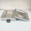 WAGNER ( General-Tray-10.5x10.5x3.5 ) One Tray SteriSet Sterilization Container with ThermoLoc, 10.5" x 10.5" x 3.5"