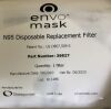 ENVO 39827 Mask Replacement Filters, Box of 100