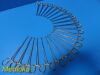 TELEFLEX Lot of 22  Pilling 18-3021 Babcock Tissue Forceps; TC Tip; 6¼