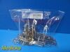 TELEFLEX Lot of 22  Pilling 18-3021 Babcock Tissue Forceps; TC Tip; 6¼