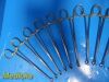 TELEFLEX Lot of 22  Pilling 18-3021 Babcock Tissue Forceps; TC Tip; 6¼