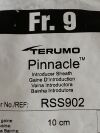 TERUMO Lot of 24 Pinnacle Fr.9  RSS902  Exp.2023-07 to 2023-12  (B31/K52/V27) Pinnacle Fr.9