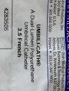 UTAH MEDICAL Umbili-Cath  4283505   Exp.2026-12  (B18/F2) Umbili-Cath