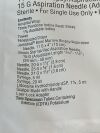 CAREFUSION Jamshidi Bone Marrow Biopsy  BAK4511   Exp.2023-08  (B41) Jamshidi Bone Marrow Biopsy
