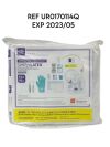 MEDLINE REF UR0170114Q Simplylatex Silicone Elastomer Latex Foley Catheter Tray Pre-Connected Drainage Bag,Exp 2023/05