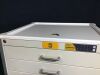 HARLOFF Everhutch Statcart 6 Drawer Crash/Med Cart