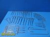 V. MUELLER 50X V. Muller Jarit Pilling SKLAR Codman Assorted Babcock Tissue Forceps