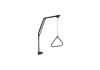 ZIMMER 00064000300 Trapeze Patient Helper HD Silver Steel