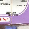 ETHICON REF J663H, Coated VICRYL POLYGLACTIN 910, UNDYED BRAIDED ABSORBABLE SUTURE, EXP 2026-09