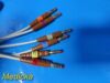 BURDICK Quinton Cardiac P/N 012-0844-01 ECG Cable;  NRL; for Electrocardiograph