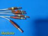 BURDICK Quinton Cardiac P/N 012-0844-01 ECG Cable;  NRL; for Electrocardiograph