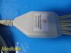 BURDICK Quinton Cardiac P/N 012-0844-01 ECG Cable;  NRL; for Electrocardiograph