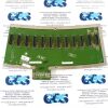 SIEMENS TZ-7180-2100B DMS LEFT BACKPLANE BOARD   CT Scanner
