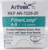 ARTHREX AR-7229-20 FiberLoop 4-0 BLUE 20"/10" T-13 TAPER (BOX/12) (#S1) Expired Sutures