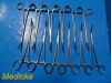 V. MUELLER 8X Jarit Codman Pilling Assorted Rochester-Carmalt Hemostat Forceps; 8