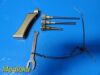 MEDTRONIC Midas Rex Assorted Attachments (Sleeves) W/ Handle & Wrench