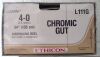 ETHICON L111G Chromic Gut , LIGAPAK Dispensing Reel, Absorbable, Monofilament 54" , Size: 4-0, Box/12 - Expired 2023/03 Sutures