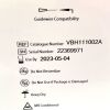 GORE REF VBH111002A, VIABAHN ENDOPROSTHESIS HEPARIN BIOACTIVE SURFACE, EXP 2023-05